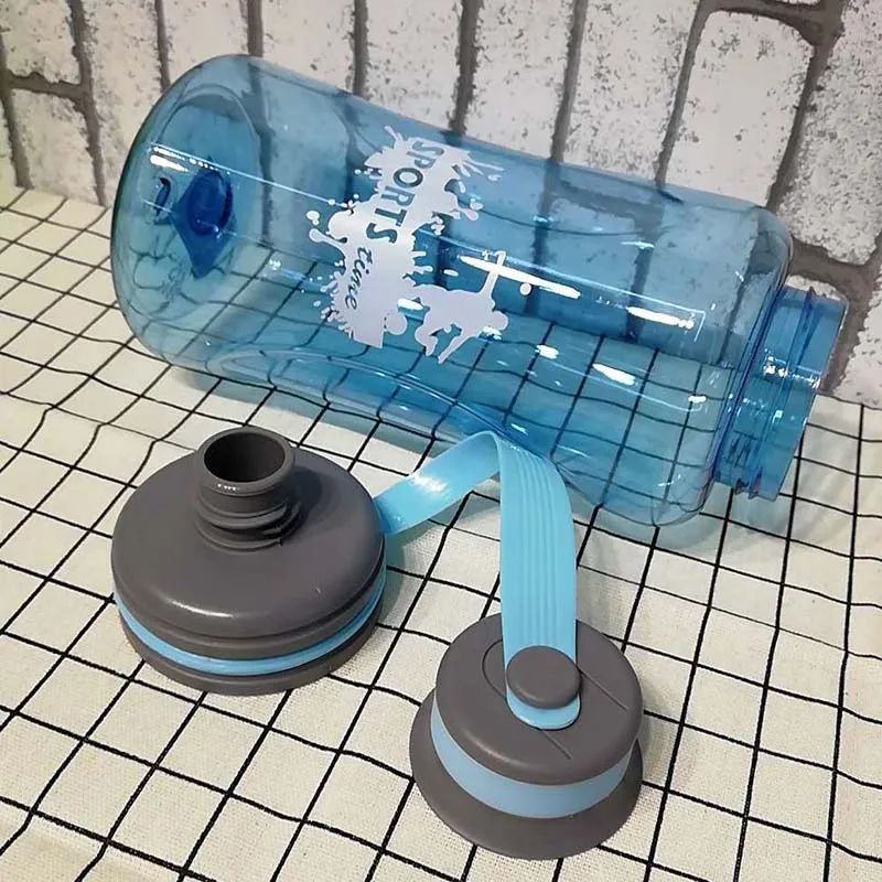 1L большой Ёмкость Бутылки для воды спорта на открытом воздухе тренажерный зал