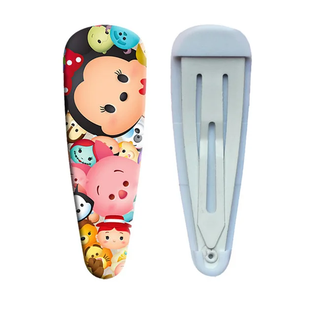 New pack 8PCS Cartoon Mickey Minnie Tsum Kids Children Hairpins Girls Hairclips Hair Accessories barrette Hairwear | Аксессуары для