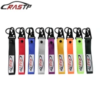 rastp racing style gifts key tag key chain for motorcycles scooters stainless steel car key fobs oem key rings 1 pcs rs bag023