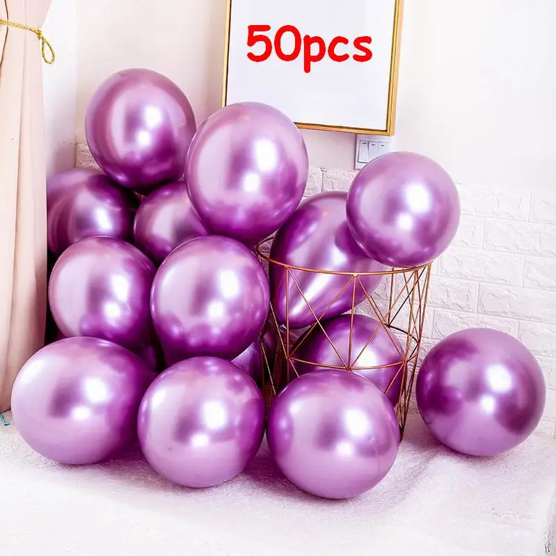chrome purple 59 шт./компл. хром металлический золотистый воздушный шарик в арочный комплект латексных воздушных шаров с Свадебная вечеринка гирлянда шар Baby Shower поставки фон Настенный декор - Цвет: chrome purple