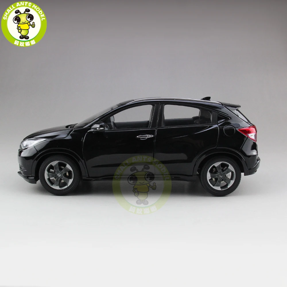 1/18 VEZEL SUV литая модель металлическая модель автомобиля SUV Игрушки для девочек и мальчиков Коллекция подарков хобби черный