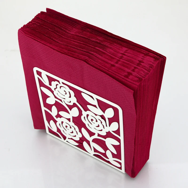 1 шт. современный стиль модная подставка для полотенец с розами коробка салфеток