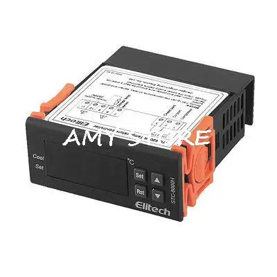 STC-8000H AC 220V Цифровой термостат регулятор температуры w черный Датчик кабеля |