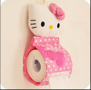 Лидер продаж Kawaii кошка лицо Дом & ванная салфетка чехол коробка контейнер для