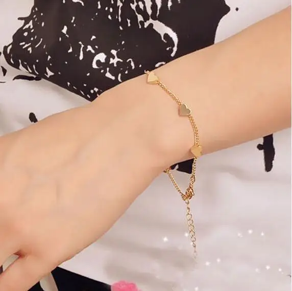 Европейская мода простые и детализированные браслеты браслет с надписью больше