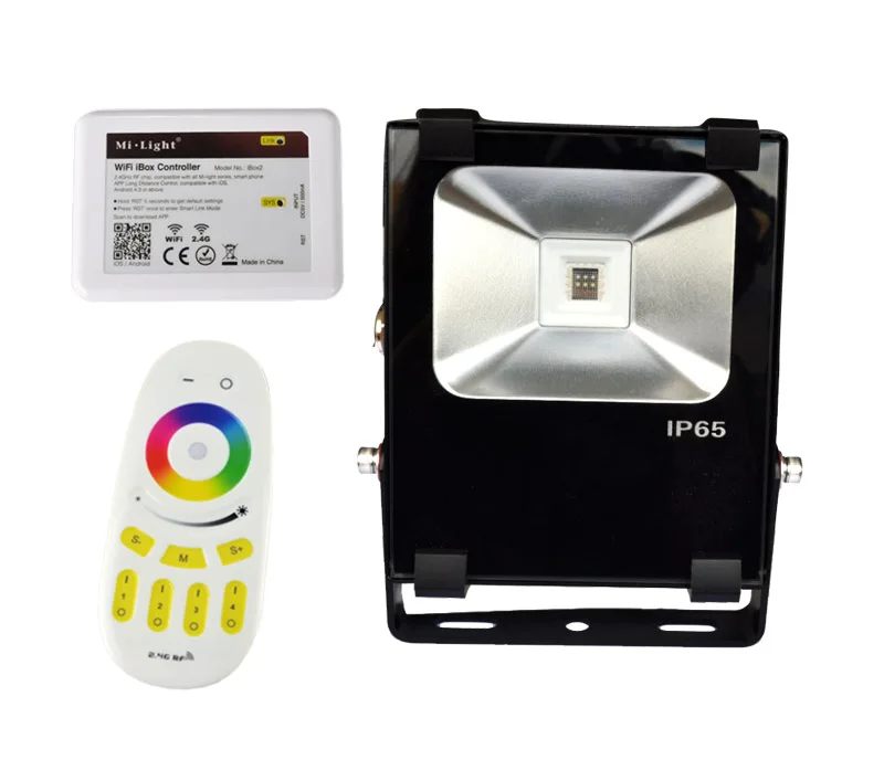 Hobeen Mi.Light Светодиодный прожектор заливающего света RGB светильник CCT Wifi комплект