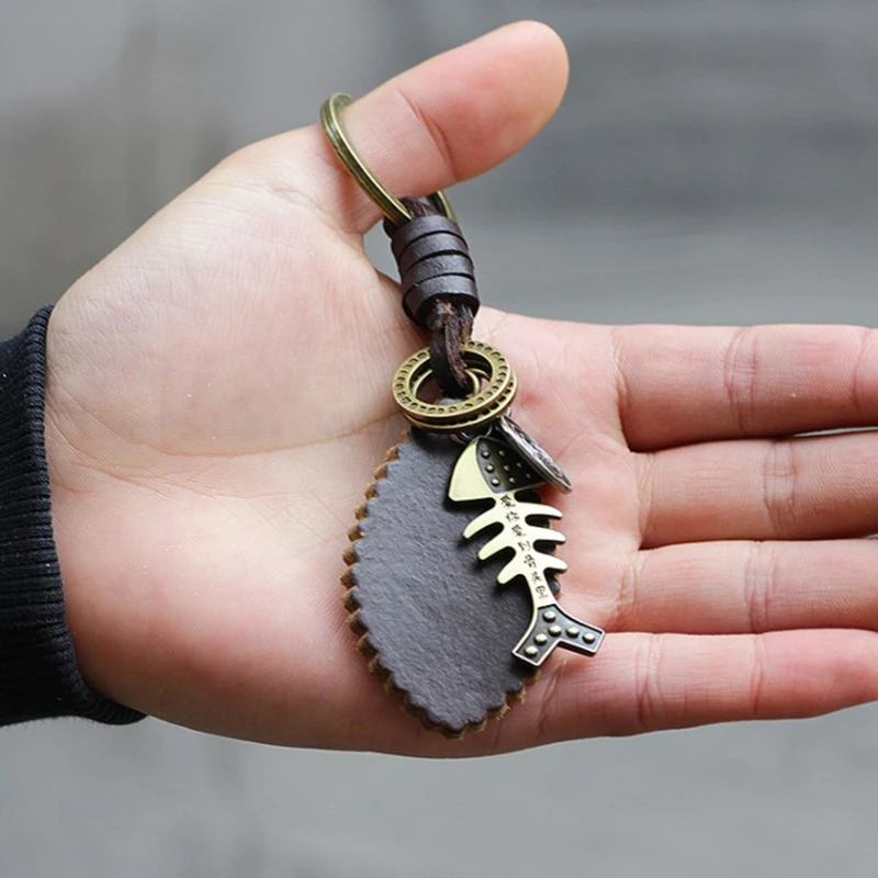 Новинка хит продаж кольцо для ключей крутой винтажный бронзовый цвет маленький