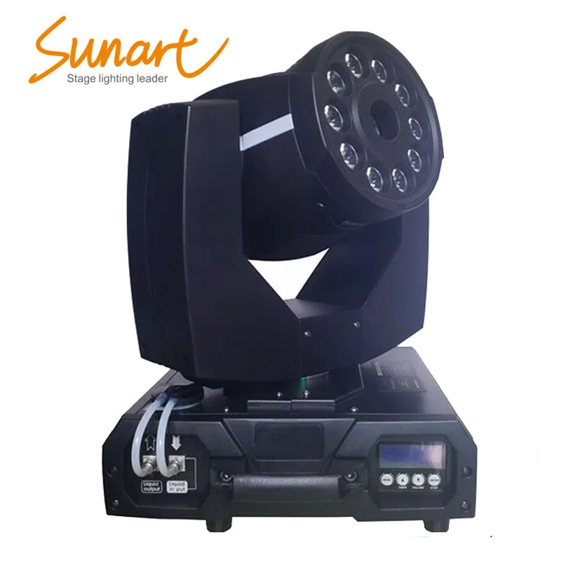 Быстрая доставка 18*10 Вт светодиодсветодиодный Подвижная головка дымогенератор