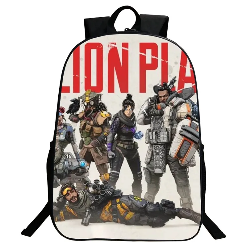 Модный Полиэстер модный принт 3D Apex Legends детские школьные сумки для детей