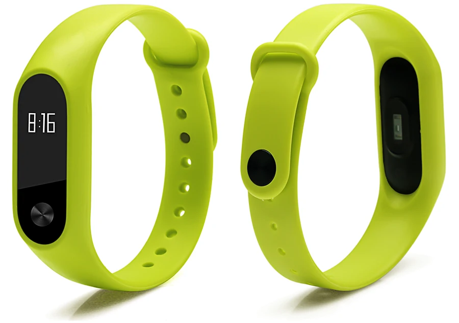 15 шт./лот BOORUI Miband 2 ремешок correa ремешок для xiaomi mi2 смарт-браслет pulsera Регулируемая Замена для mi2
