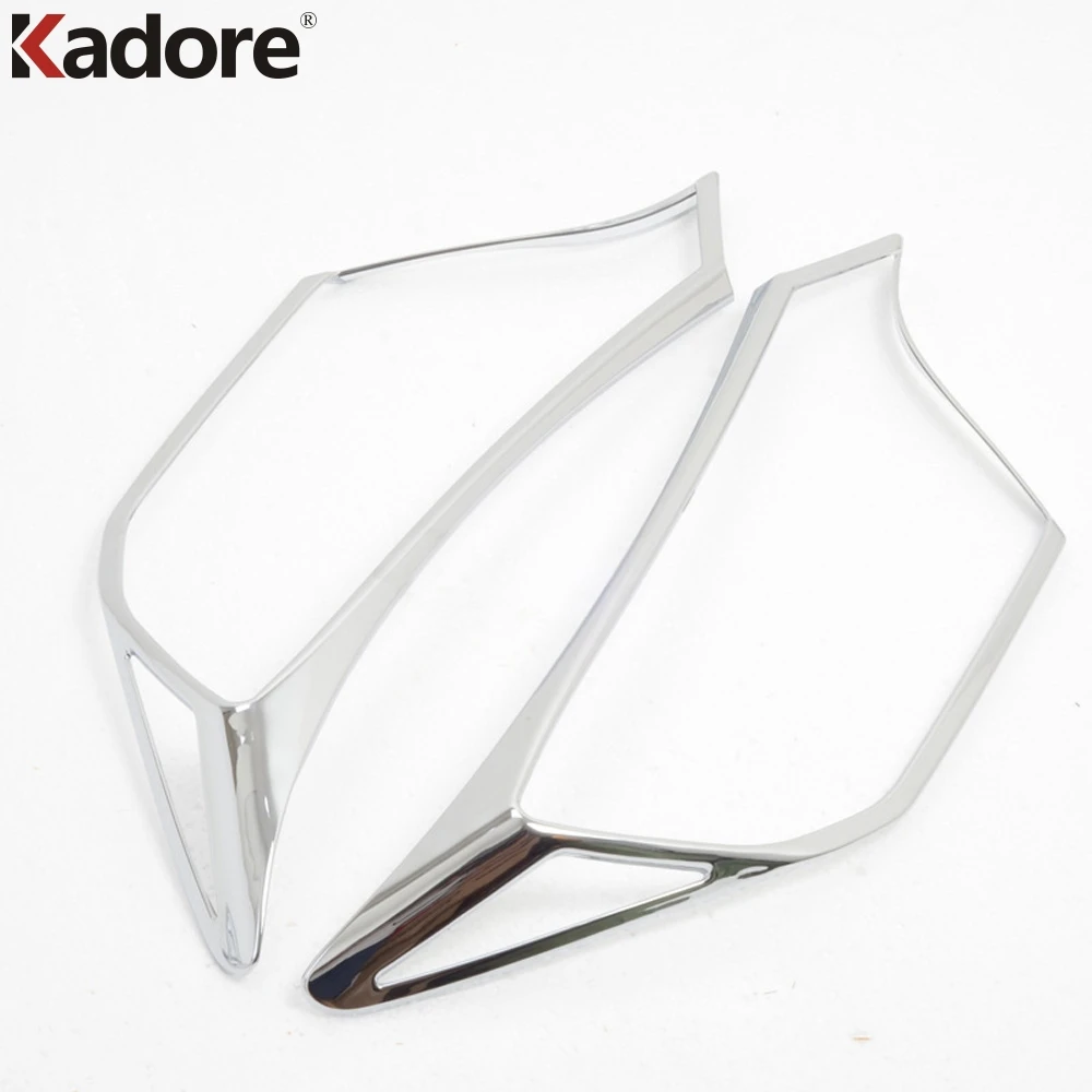 2 шт. аксессуары для фар Toyota Rav4 Rav 4 2016 2017 2018|Хромирование| |