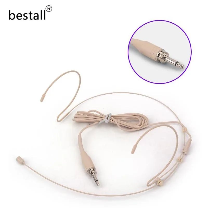 3 5 мм винт Резьба заглушка ушной крючок головной убор микрофон головная повязка