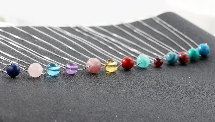 Женское Ожерелье-чокер с натуральным камнем 13 видов | Украшения и аксессуары