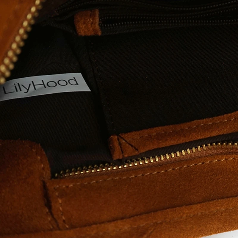LilyHood женская сумка-Кроссбоди из натуральной кожи коричневая Бохо хиппи Цыганская богемная рок музыка длинная бахрома Женская сумка на плечо