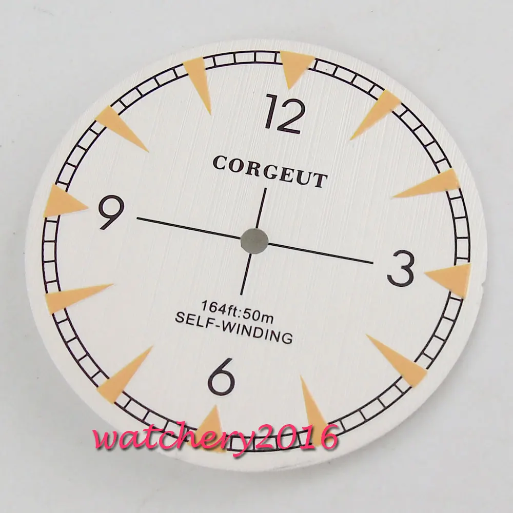 Брендовые новые Corgeut 33 5 мм часы циферблат подходит Mingzhu 2813 3804 Miyota 8215 8205 механизм |