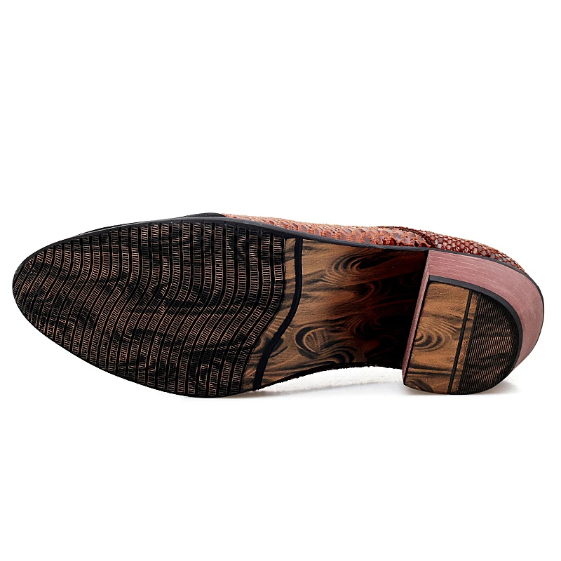 Мужские деловые туфли на высоком каблуке модельные в деловом стиле мужские