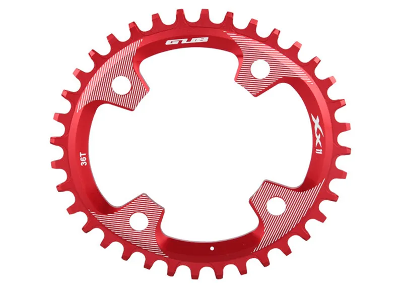 

GUB XXC11 Bike Chainring Oval Chain Ring BCD 104mm 34/36T MTB Mountain Road Bike Chainwheel Chain Ring Repairment Bike Part