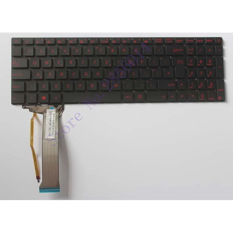 Клавиатура для ноутбука ASUS GL551 GL551J GL551JK GL551JM GL551JW GL551JX N551 G551 GL552 GL552J GL552JX GL552V GL552VL