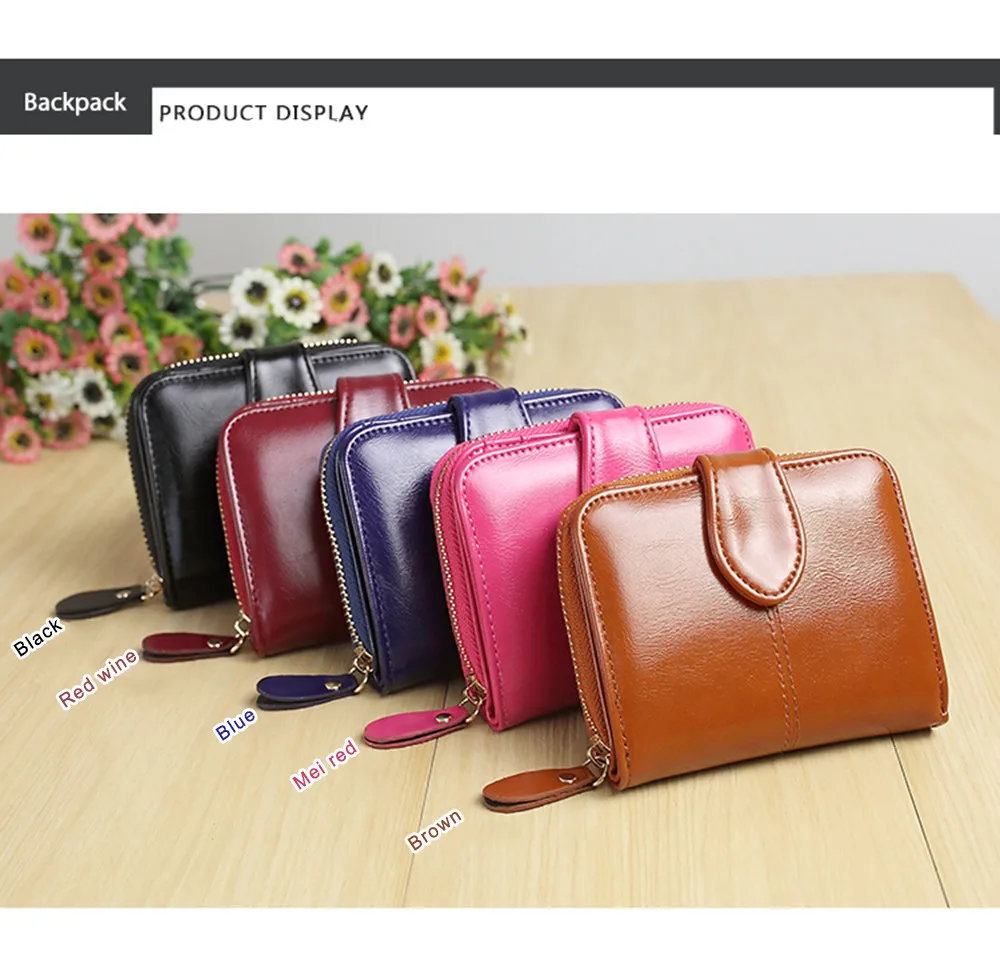 Мужской кожаный бумажник с пряжкой двумя маленькими ремешками для денег в стиле