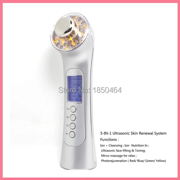 5 в 1 ультразвуковая система обновления кожи высокочастотный 3 МГц микроток