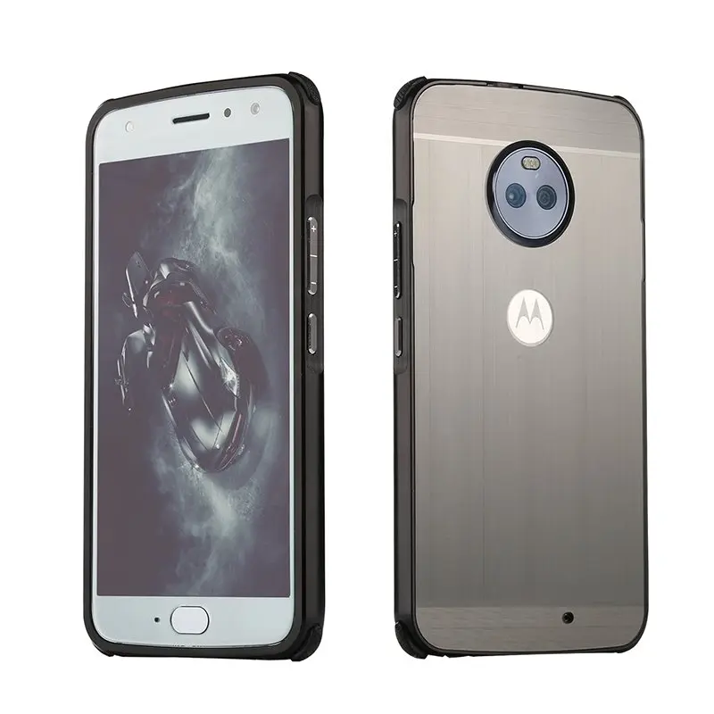 Чехол для Motorola Moto G6 PLUS, противоударный металлический алюминиевый каркас, Ультратонкий Пластиковый чехол для Moto X4 Moto G6, чехол