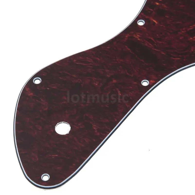 Электрическая гитара защита от царапин 4 слойная черная коричневая черепаховая