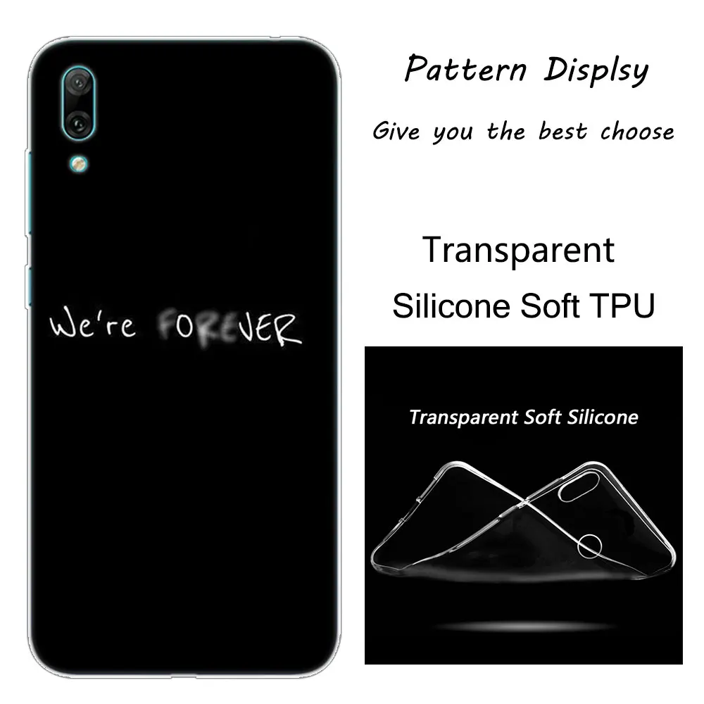 Горячая Распродажа, мягкий силиконовый чехол для телефона I am fine, для huawei mate 10 20 Lite Pro Enjoy 9S Y9 Y7 Y6 Y5 Pro, Мода