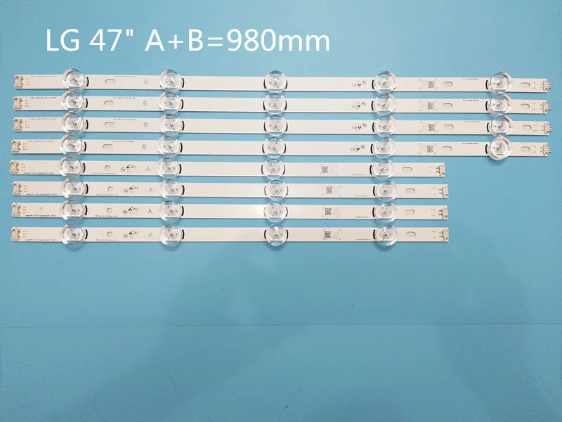 LED Backlight strip 9 Lamp For LG 47&quot TV innotek DRT 3.0 47LB6300 47GB6500 47LB652V 47lb650v LC470DUH 47LB5610 47LB565V | Компьютеры и