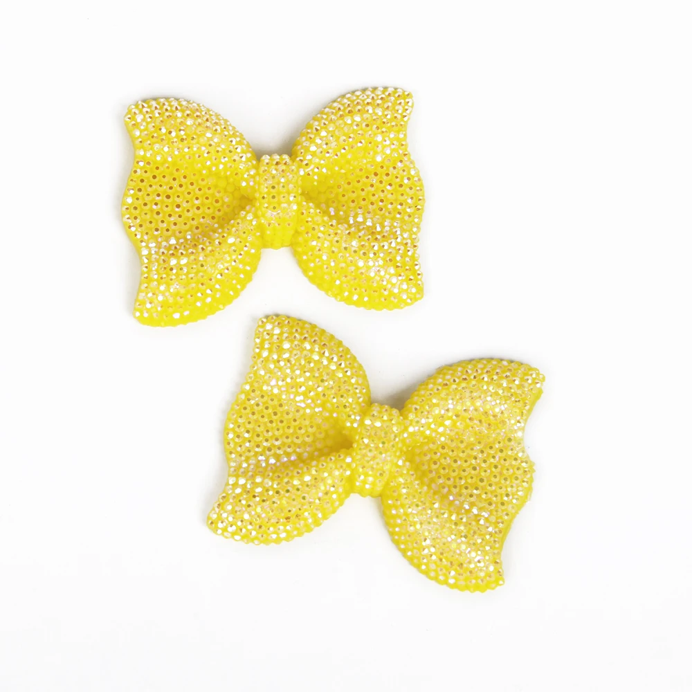 David accessories 53x41 мм ab цвет бантом 3d Смола бант для волос аксессуары для DIY повязка на голову аксессуары для головных уборов, 25Yc2270