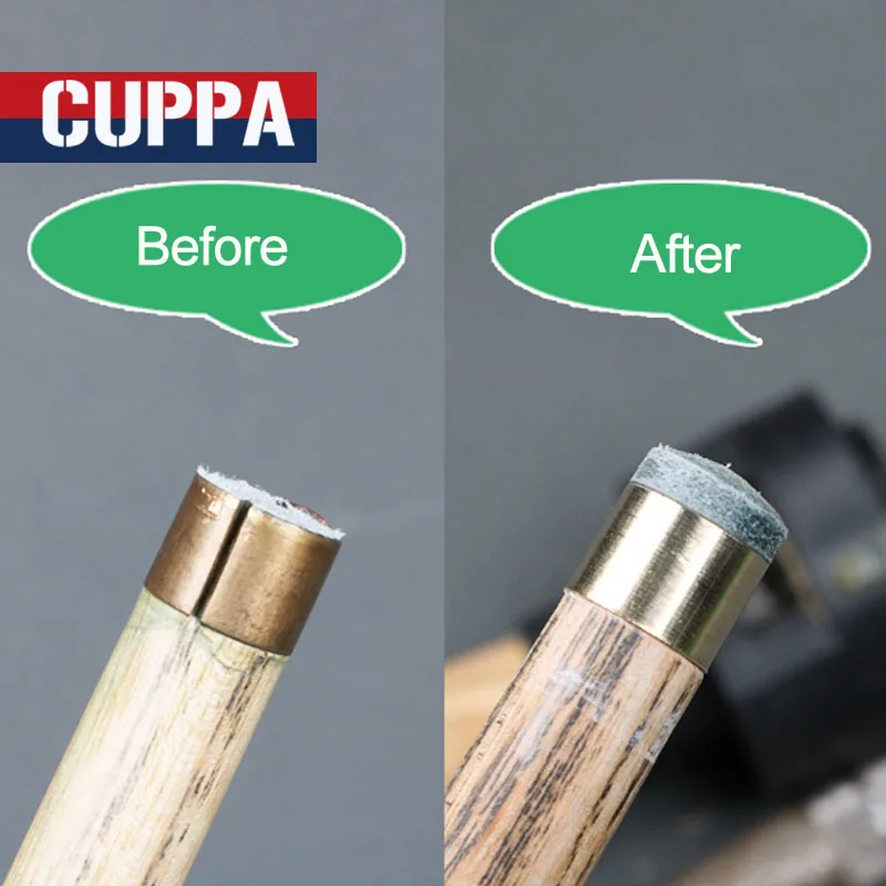 CUPPA Снукер cue Tip медь Fix Инструмент для 9 мм/10 мм наконечники бильярдные аксессуары Китай