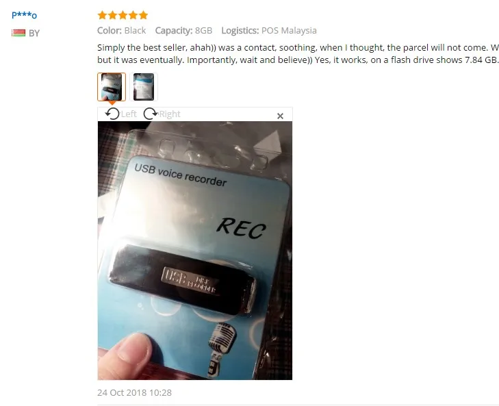 EDAL Mini 8GB USB записывающая ручка флеш-накопитель цифровой Аудио Диктофон 70 часов портативный мини Запись Диктофон