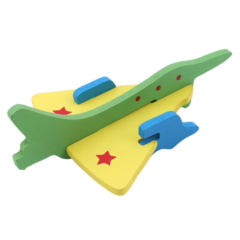 4 шт./компл. 3D игрушка головоломка ручной самолет Модель для сборки DIY Дети