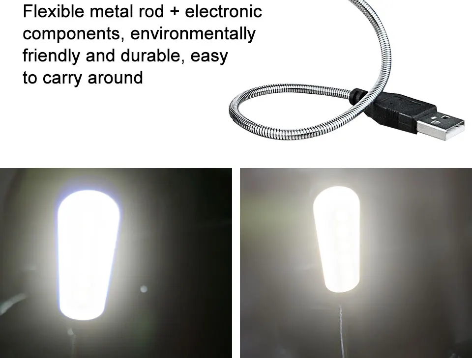 Гибкая USB светодиодный настольная лампа, складная, для детей, защита глаз, для студентов, для учебы, чтения, настольная лампа, портативный светодиодный светильник