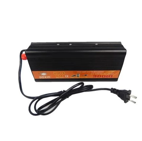Мощность 300 Вт Инвертор с зарядным устройством DC12V для AC220V UPS Универсальный