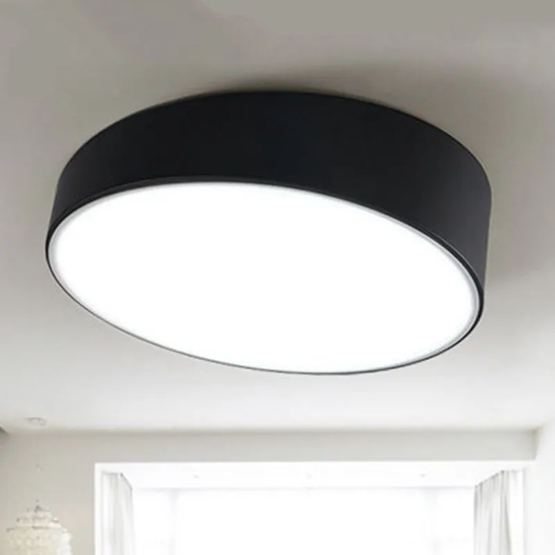 Современный потолочный светильник светодиодный Диаметр 25 см железная