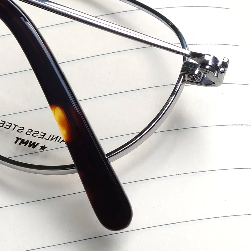 Дизайнерские металлические оправы для очков мужчин и женщин|Мужские очки кадры| |