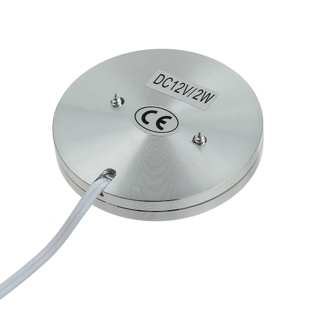 Neoteck 4 шт. 12 в 5050 9 светодиодов 6400K потолочный светильник для внутренней крыши, купольный светильник, лампы постоянного тока 12 В, настенный круглый светильник для кухонного шкафа
