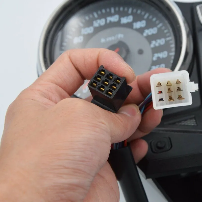 ZXMT Motorcycle Universal LED Speedometer Meter Tachometer Gauge Brand New Arrival Free For CB 1300 2009-2012 Accessories | Автомобили и