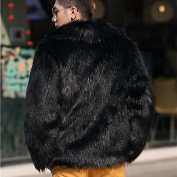 2018 зимнее пальто роскошные пушистые куртки из искусственного меха плюс размер