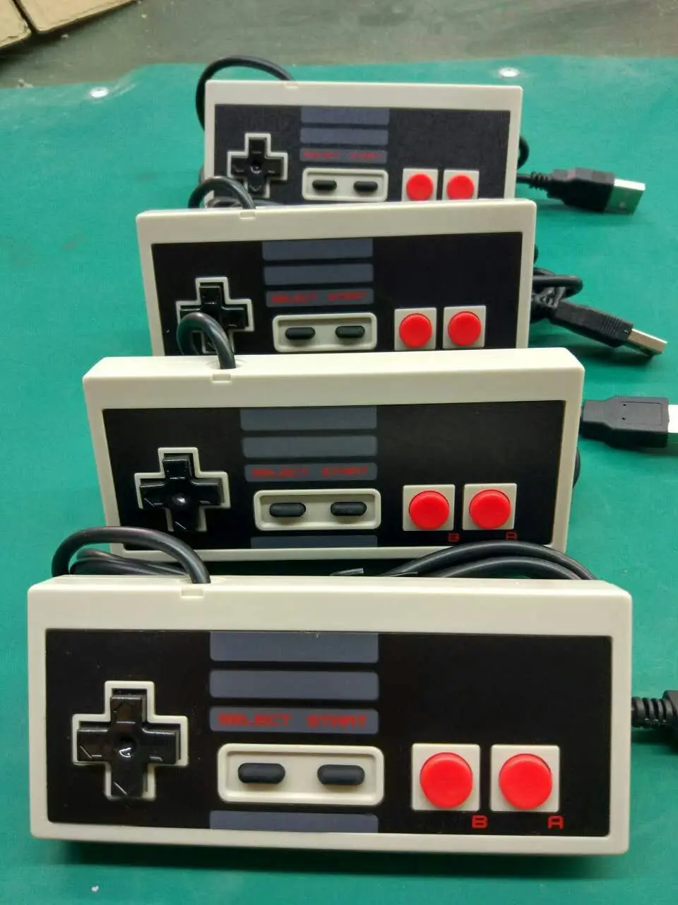 2 шт проводной контроллер для ПК/USB/nes компьютерная игровая ручка в стиле ретро USB NES контроллер