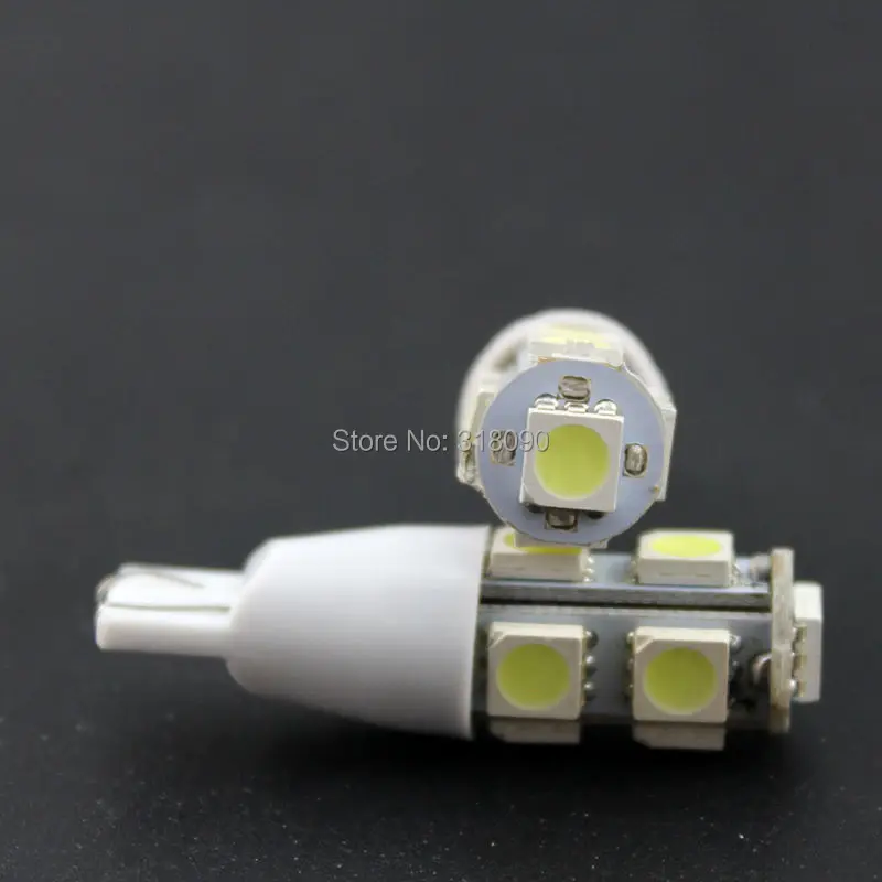 Лучшая цена! 500 шт./лот T15 5050 9 SMD светодиодный 194 168 W5W Стробоскопическая функция