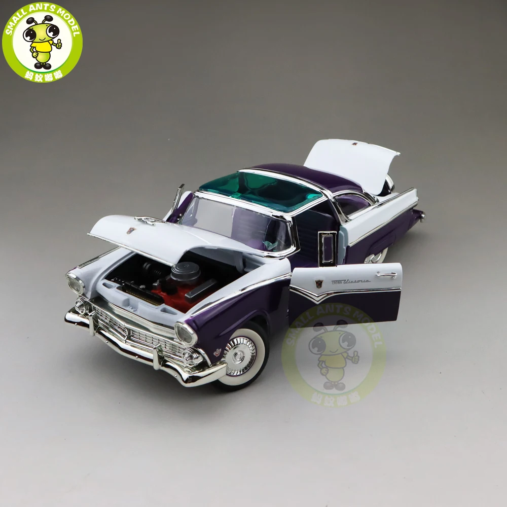 1/18 1955 Ford Crown Victoria Road Фирменная литая модель автомобиля игрушки для мальчиков и девочек подарок