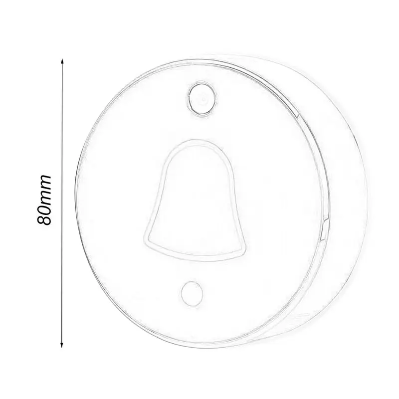 Smart Wireless WiFi Enabled Camera Door Phone Visible Doorbell Home Security Ring Bell Video-eye For | Безопасность и защита