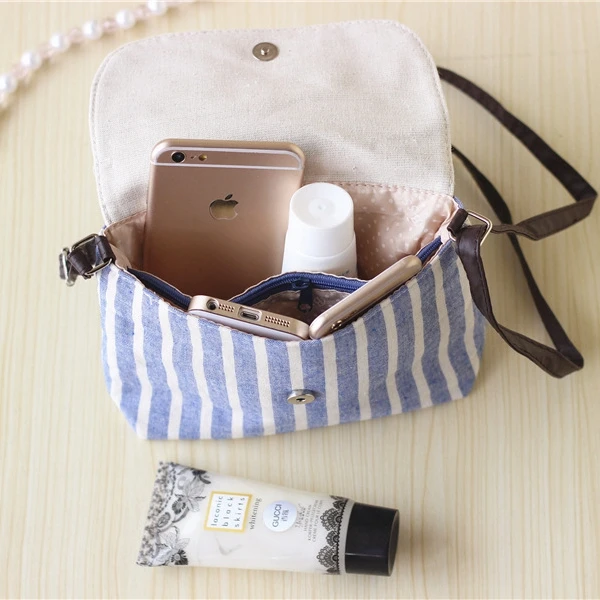 Женские кошельки для монет брендовые милые полосатые мини-сумки-мессенджеры