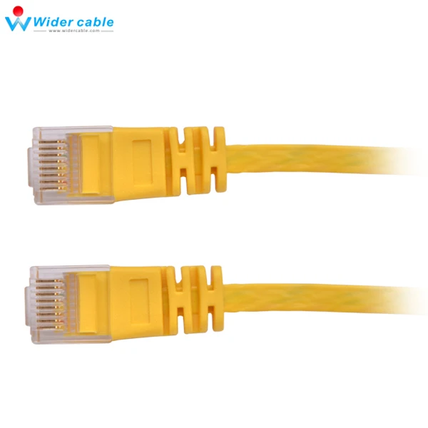 Бесплатная доставка CAT6 кабель Ethernet Lan сеть CAT 6 RJ45 патч корд интернет Желтый Новый 1