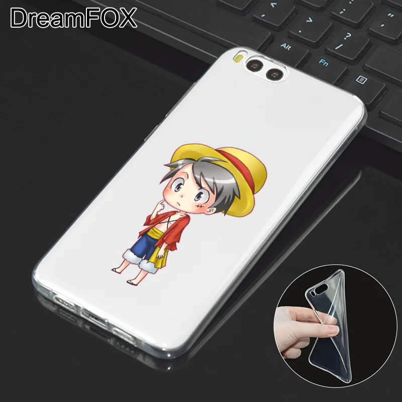 DREAMFOX L598 Одна деталь Мягкий ТПУ силиконовый чехол для Xiaomi Mi Note 2 3 4 5 6 8 SE M5 4C 4S 5C 5S 5X 6X