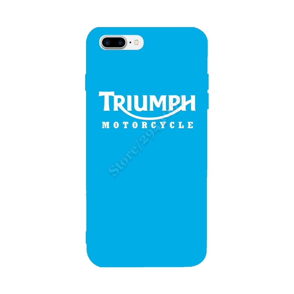 Специальные Triumph классические мотоциклетные для Iphone х чехол антидетонационных