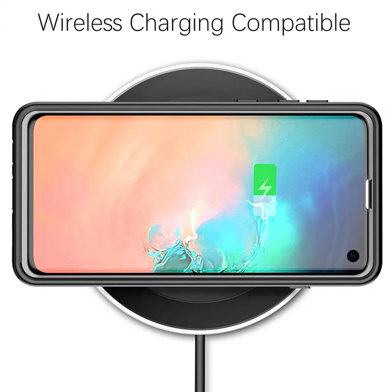Прочный гибридный жесткий ударопрочный армированный чехол для Samsung Galaxy S10 Lite SAMSUNG