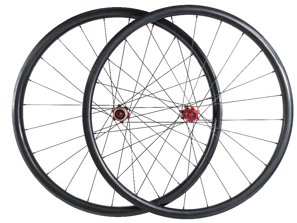 Суперсветильник Асимметричные карбоновые Колеса 650B MTB XC Ширина 28 мм ширина 25