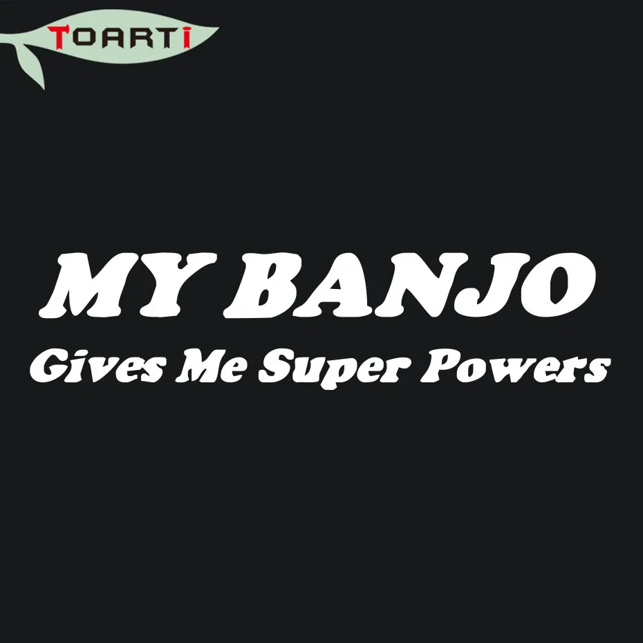 My Banjo дает мне наклейка слово декоративная Автомобильная аксессуары Bluegrass струны